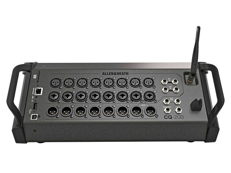 Allen & Heath CQ-20B, mikšerinis pultas su Wi-Fi ir Bluetooth