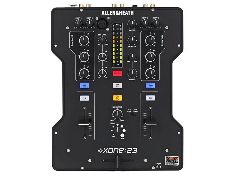 Allen & Heath Xone:23, 2+2 kanalų DJ mikšerinis pultas