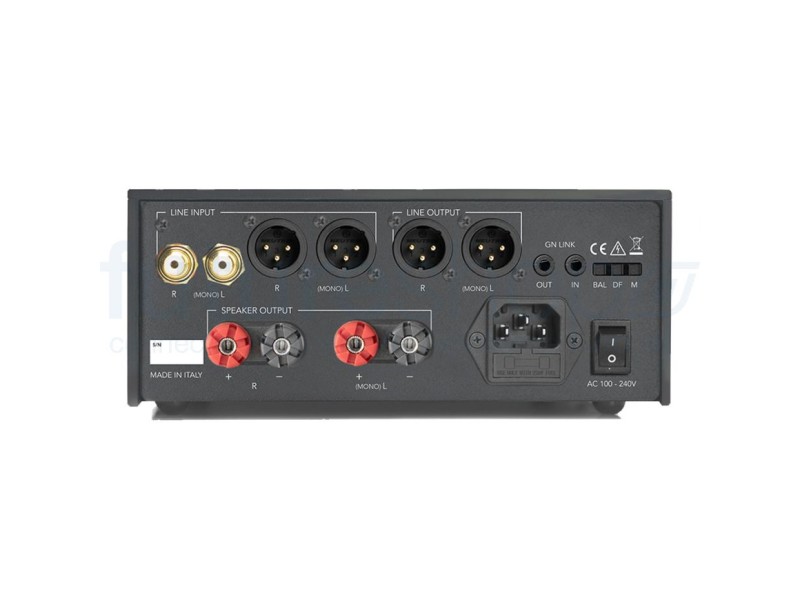 Gold Note PA-10 Evo Black, stereo/mono galios stiprintuvas