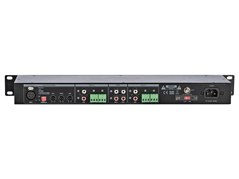 AMC MP 22, dviejų nepriklausomų zonų USB/Bluetooth grotuvas su radijoimtuvu