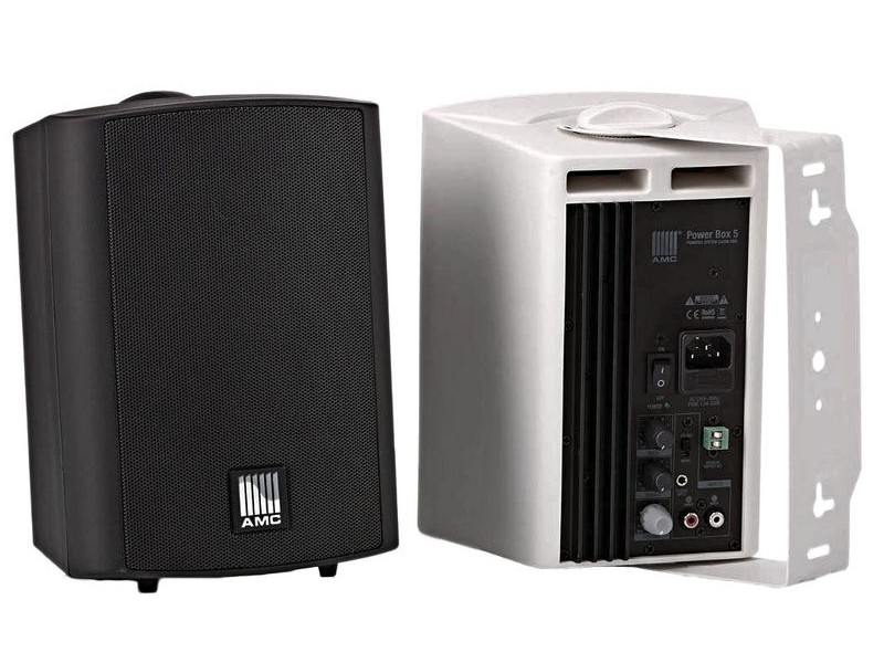AMC Power Box 5 Black, akustinė sistema su stiprintuvu