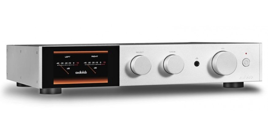 Audiolab 9000A Silver, stereo stiprintuvas su DAC ir media grotuvu