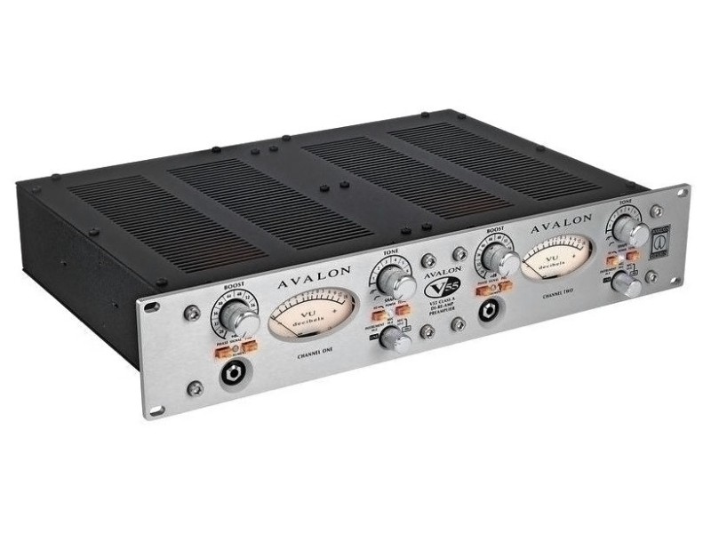 Avalon V55, dual mono DI  Box, RE Amp, pradinis stiprintuvas mikrofonui ar instrumentams