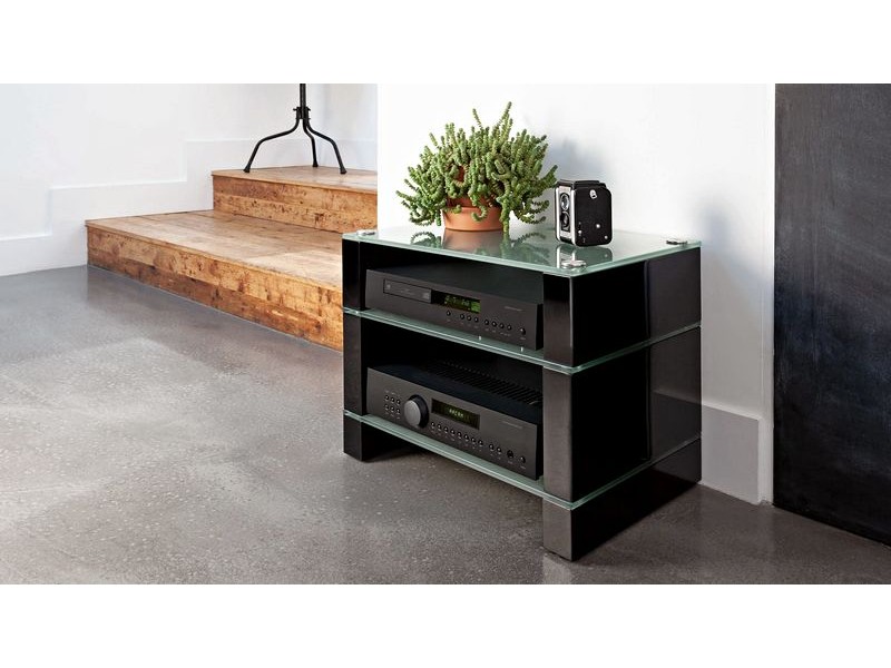 Blok STAX 450 Walnut/Black, stovas Hi-Fi garso aparatūrai