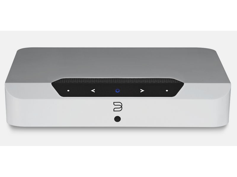 Bluesound Powernode Edge N230 White, stereo stiprintuvas su įmontuotu media grotuvu