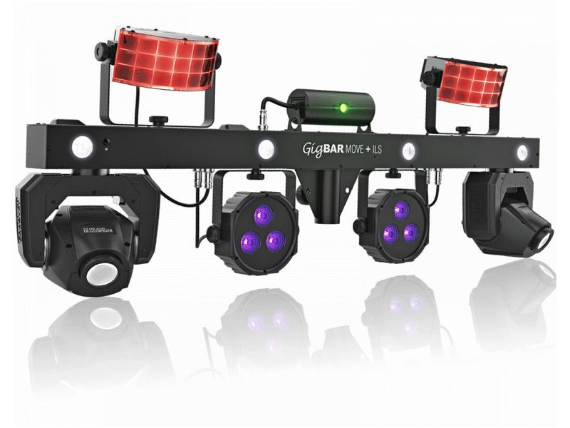 Chauvet DJ GigBAR Move + ILS, 5-in-1 šviesos efektų sistema