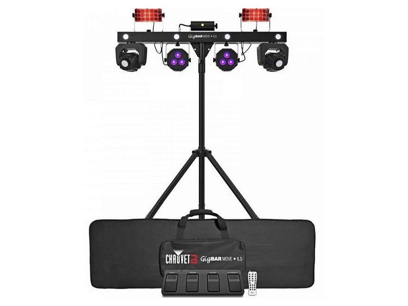 Chauvet DJ GigBAR Move + ILS, 5-in-1 šviesos efektų sistema