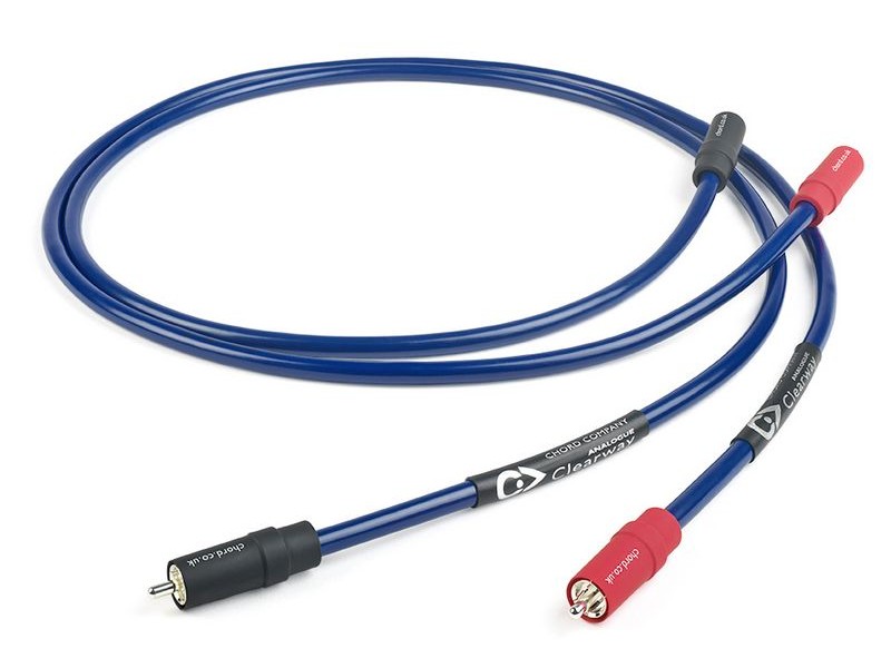 Chord Clearway RCA 1.0m, stereo linijinis kabelis