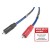Chord Clearway RCA 1.0m, stereo linijinis kabelis