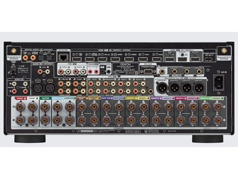 Denon AVC-A1H Black, 15.4 namų kino resyveris