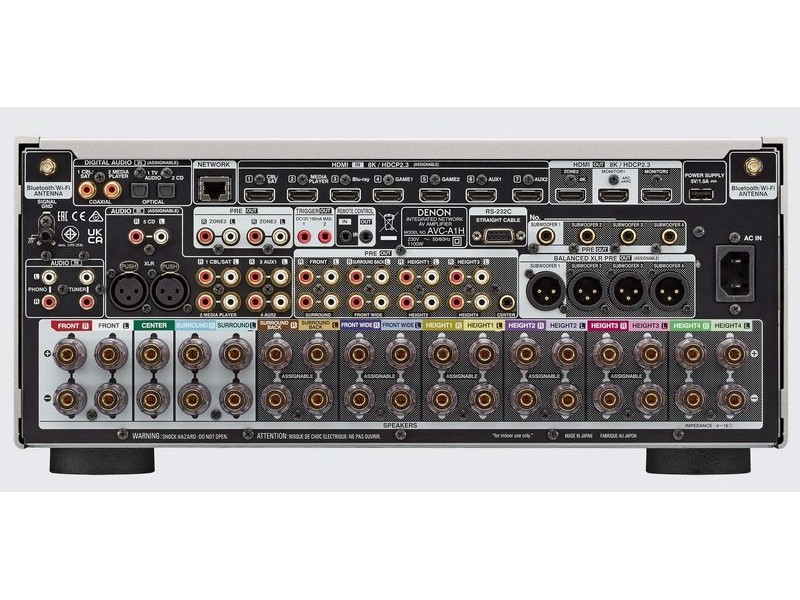 Denon AVC-A1H Premium Silver, 15.4 namų kino resyveris