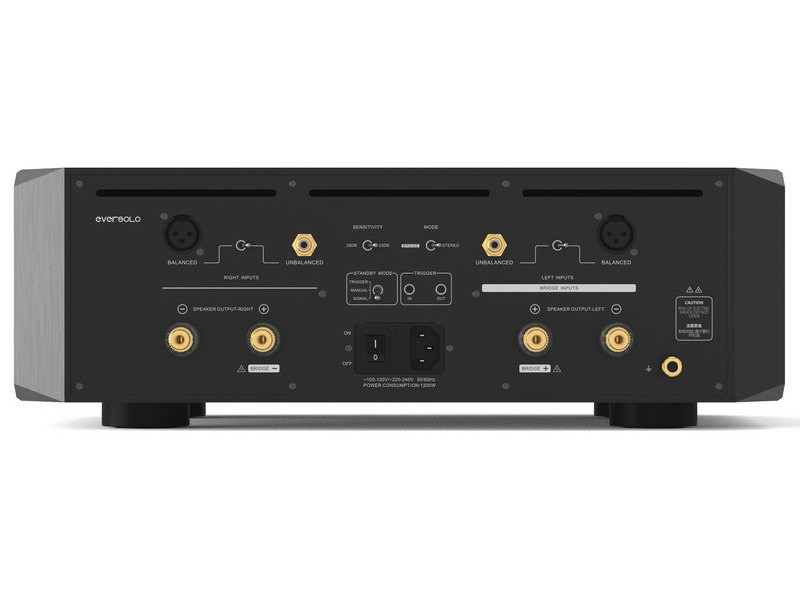 Eversolo AMP-F10, stereo galios stiprintuvas