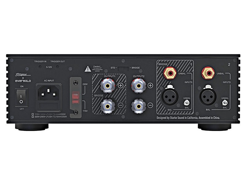 Eversolo AMP-F2, stereo galios stiprintuvas