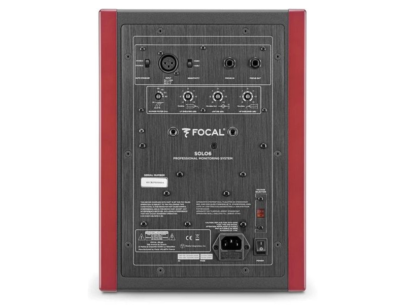 Focal ST6 Solo 6, studijinės monitorinės garso kolonėlės su stiprintuvu (pora)