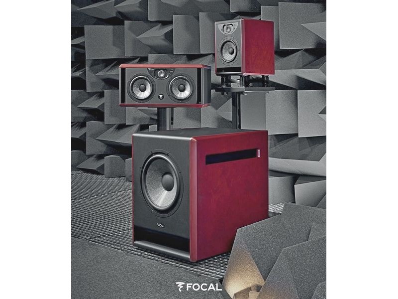 Focal ST6 SUB 12, studijinė žemų dažnių garso kolonėlė su stiprintuvu