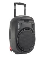Ibiza PORT15UHF-MKII, aktyvi garso kolonėlė su audio media grotuvu ir akumuliatorium