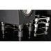 ISO Acoustics Aperta 200 Black, stovai kolonėlėms