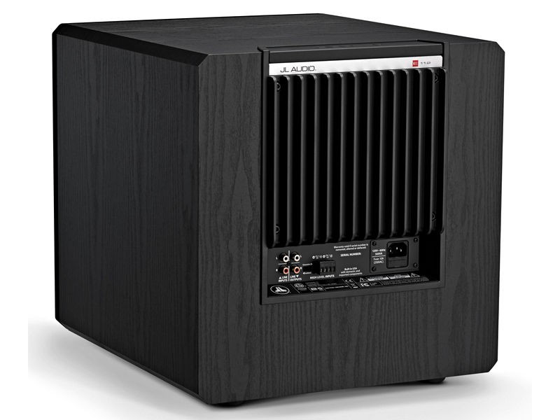 JL Audio E-sub e110-Ash, žemų dažnių garso kolonėlė