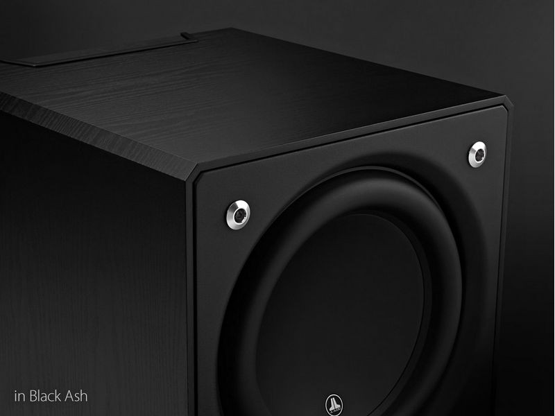 JL Audio E-sub e110-Ash, žemų dažnių garso kolonėlė