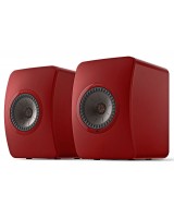 KEF LS-50 Wireless II Crimson Red, aktyvios garso kolonėlės su Wi-Fi, Bluetooth ir DAC