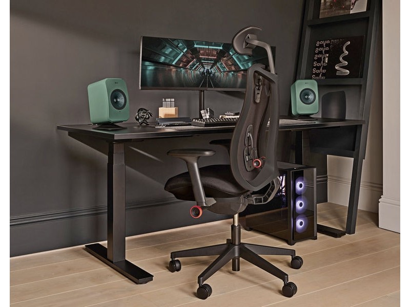 KEF LSX II LT Graphite Grey, aktyvios garso kolonėlės su Wi-Fi, Bluetooth ir DAC