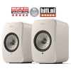 KEF LSX II LT Stone White, aktyvios garso kolonėlės su Wi-Fi, Bluetooth ir DAC
