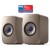 KEF LSX II Wireless Soundwave by Terence Conran, aktyvios garso kolonėlės su Wi-Fi, Bluetooth ir DAC