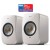 KEF LSX II Wireless Mineral White, aktyvios garso kolonėlės su Wi-Fi, Bluetooth ir DAC