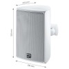 Magnat Symbol X 160 White, garso kolonėlės laukui