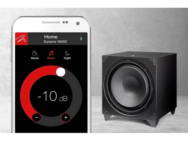 Martin Logan Dynamo 1600X, žemų dažnių garso kolonėlė