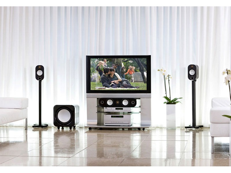 Monitor Audio Apex A40 Black, garso kolonėlė
