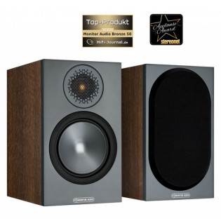 Monitor Audio Bronze 50 Walnut, garso kolonėlės