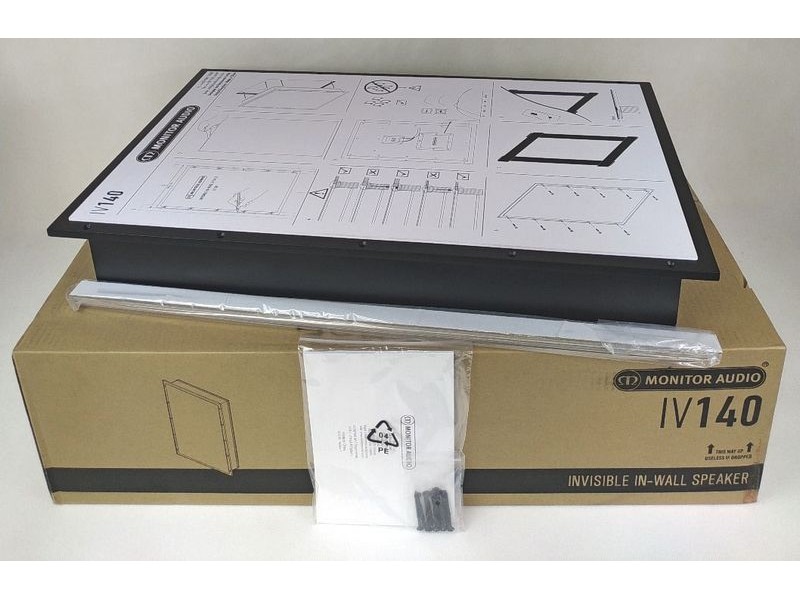 Monitor Audio IV140, įleidžiamas nematomas garsiakalbis