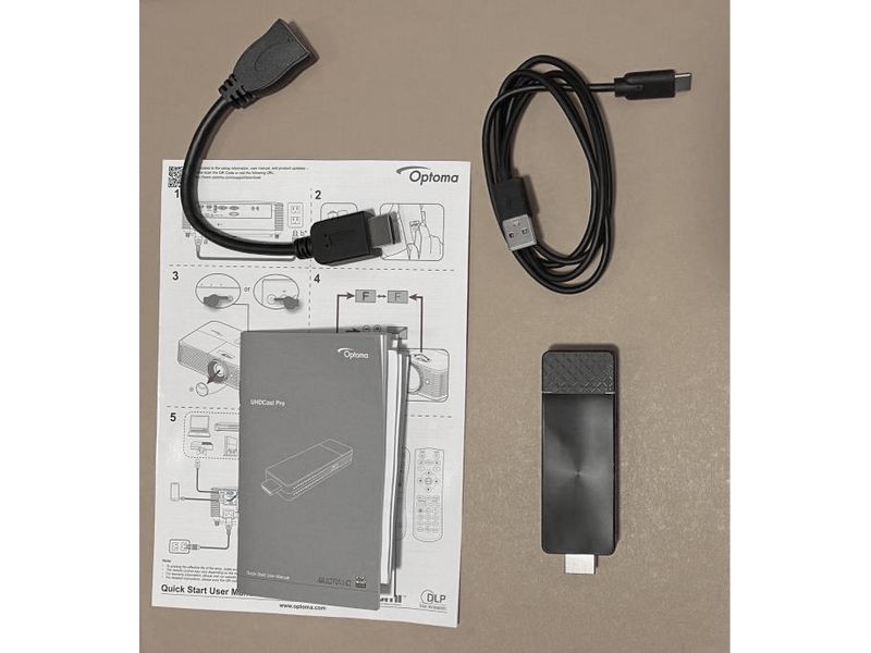 Optoma UHDCast Pro, 4K multimedia turinio perdavimo sistema per WLAN