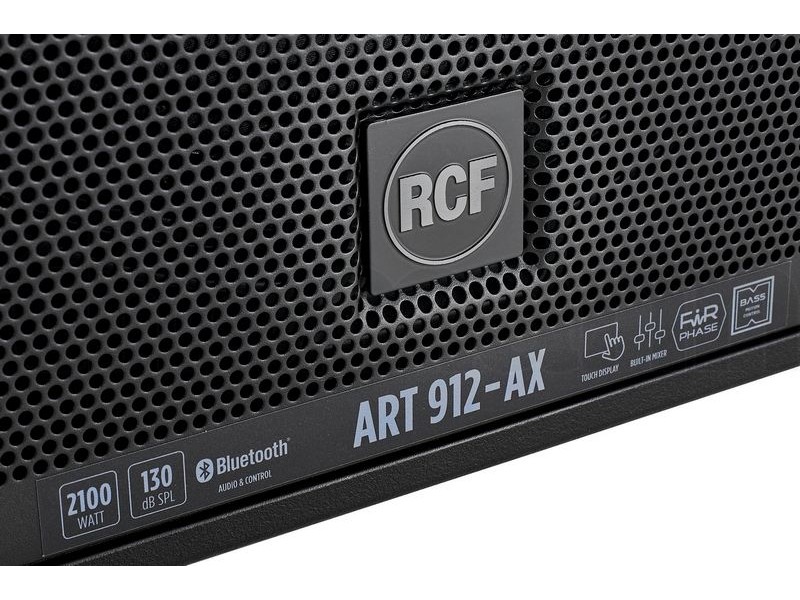 RCF ART 912-AX, akustinė sistema su stiprintuvu ir Bluetooth