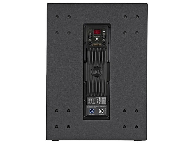RCF SUB 8003-AS MK3, žemų dažnių akustinė sistema su stiprintuvu