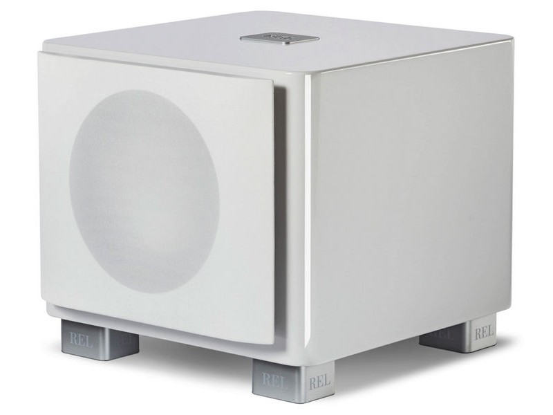 REL T/7x Piano White, žemų dažnių garso kolonėlė
