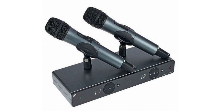 Sennheiser XSW 1-835 DUAL, dviejų nepriklausomų kanalų belaidžių mikrofonu sistema