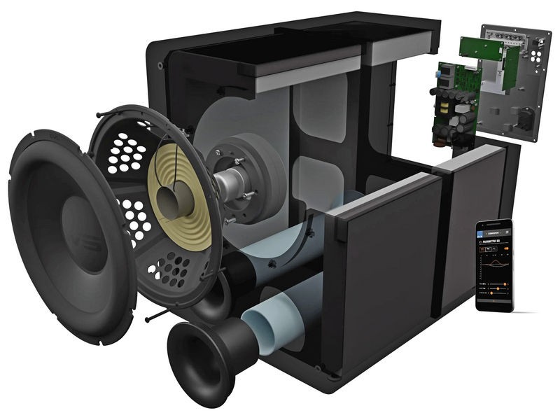 SVS PB-2000 Pro Black, žemų dažnių garso kolonėlė