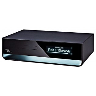 T+A Cala CDR Black, stereo stiprintuvas su įmontuotu CD ir media grotuvais