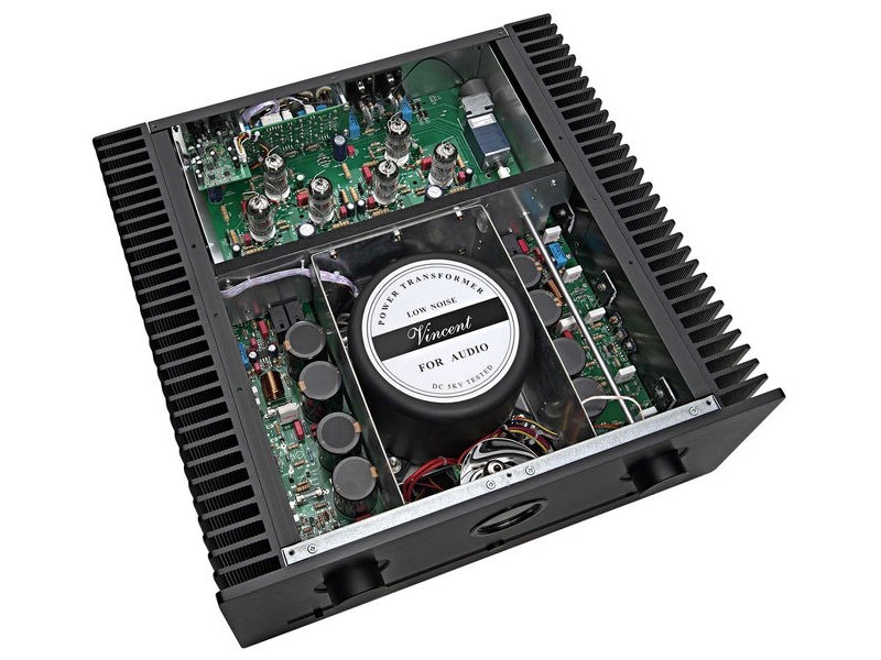 Vincent SV-700 Black, hibridinis stereo stiprintuvas su DAC