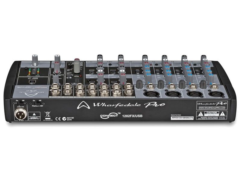 Wharfedale Connect 1202FX/USB, mikšerinis pultas