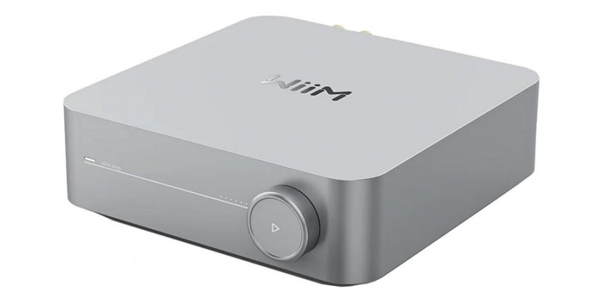 WiiM Amp Silver, stiprintuvas su įmontuotu media grotuvu