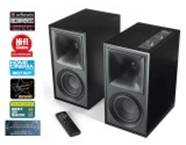 Klipsch The Fives Black, Bluetooth aktyvios garso kolon�l�s su DAC ir Phono MM