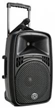Wharfedale EZ-15A, aktyvi garso kolon�l� su audio media grotuvu ir akumuliatorium